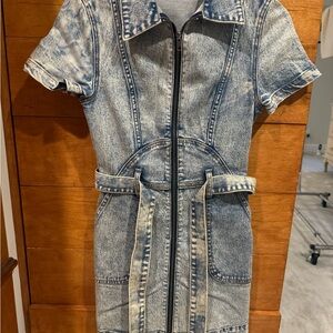 Alice + Olivia Classic Blue Denim Jacket